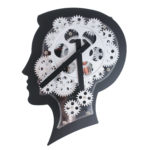 Ceas de perete Brain Design