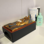 Capac decorativ pentru cutie șervețele Tutankhamon, Rotary Hero - imagine 3