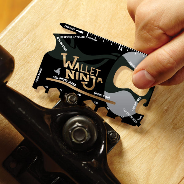 Unealtă multifuncțională de portofel Ninja 18în1, Vante - imagine 5