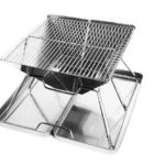 Grătar pliant din inox, United Entertainment