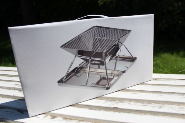 Grătar pliant din inox, United Entertainment - imagine 5