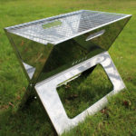 Gratar portabil "laptop" oțel inoxidabil, United Entertainment - imagine 3