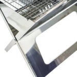 Gratar portabil "laptop" oțel inoxidabil, United Entertainment - imagine 6