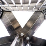 Gratar portabil "laptop" oțel inoxidabil, United Entertainment - imagine 8