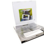 Gratar portabil "laptop" oțel inoxidabil, United Entertainment - imagine 10