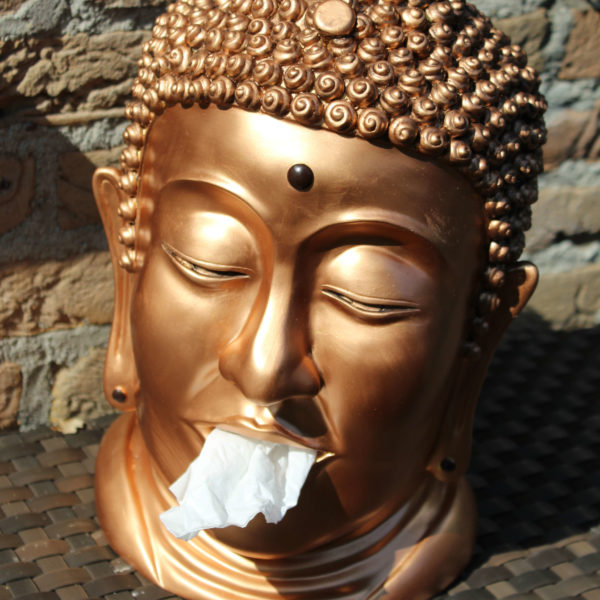 Cutie decorativă șervețele Buddha, Rotary Hero - imagine 7