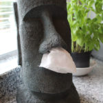 Cutie decorativă șervețele Moai, Rotary Hero - imagine 3