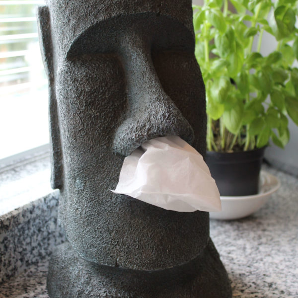 Cutie decorativă șervețele Moai, Rotary Hero - imagine 3