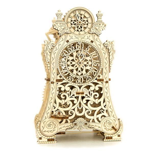 wooden-city-magic-clock-wooden-model-kit-1 Ceasul magic - puzzle 3D - kit de asamblare, Wooden City - imagine 3