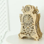 Ceasul magic - puzzle 3D - kit de asamblare, Wooden City - imagine 5