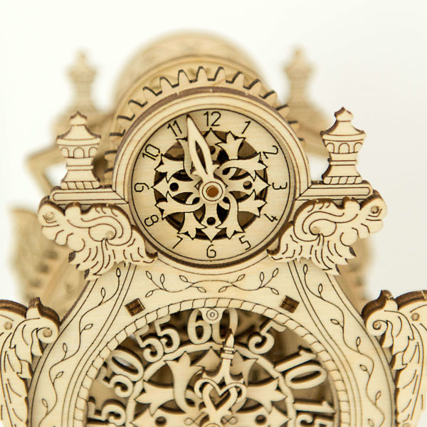 wooden-city-magic-clock-wooden-model-kit-2 Ceasul magic - puzzle 3D - kit de asamblare, Wooden City - imagine 11