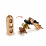 Cutie-suport de vin 2în1, Rackpack - imagine 3