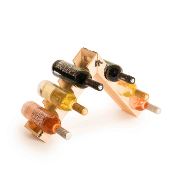 Cutie-suport de vin 2în1, Rackpack - imagine 4