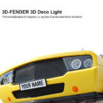 Lampă LED Mașină3D ce iese din perete, 3DlightFX - imagine 3