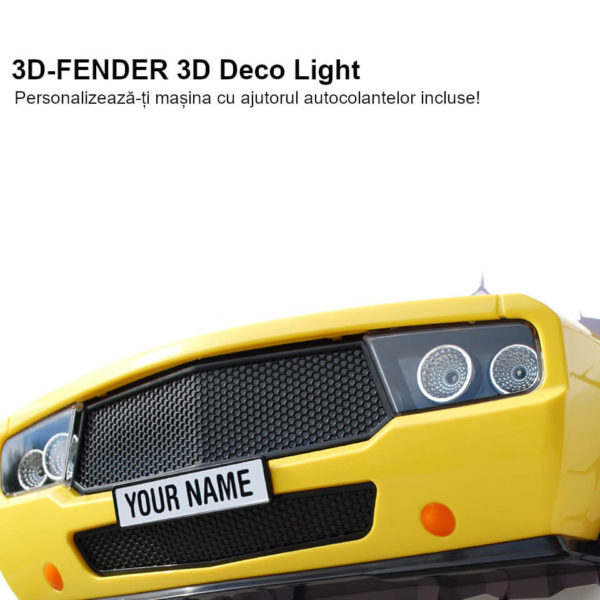 Lampă LED Mașină3D ce iese din perete, 3DlightFX - imagine 3