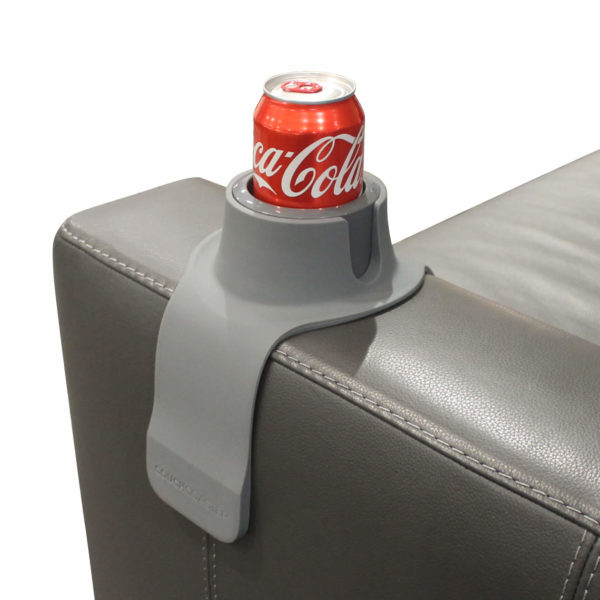 couchcoaster-steel-grey-4 Suport de băuturi pentru fotoliu/canapea, CouchCoaster - imagine 3