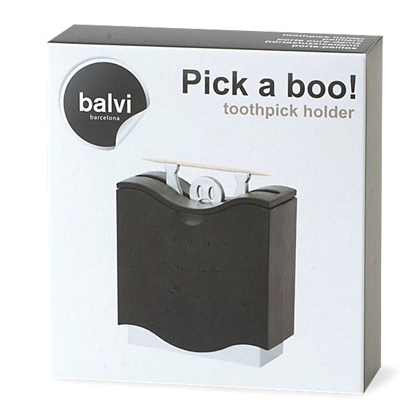 Toothpick-holder-Pick-a-boo-ABS-2 Dispenser de scobitori Pick-a-boo!, Balvi - imagine 3