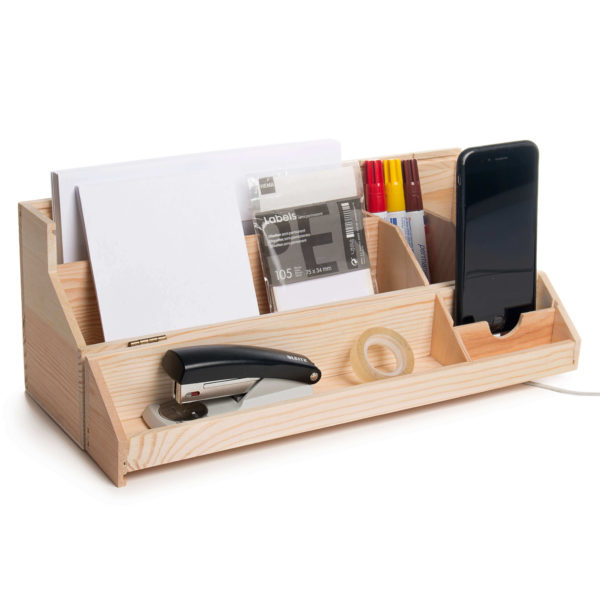 Cutie de vin-organizator birou 2în1, Rackpack - imagine 6