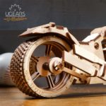 VM-02, Motocicletă - puzzle 3D - kit de asamblare, Ugears - imagine 14