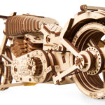 VM-02, Motocicletă - puzzle 3D - kit de asamblare, Ugears - imagine 8