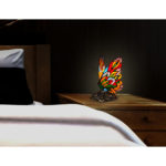 Lampă ”Fluture” în stil Tiffany - model 15, ADM - imagine 2