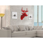 Cap de cerb 3D puzzle, ADM - imagine 2