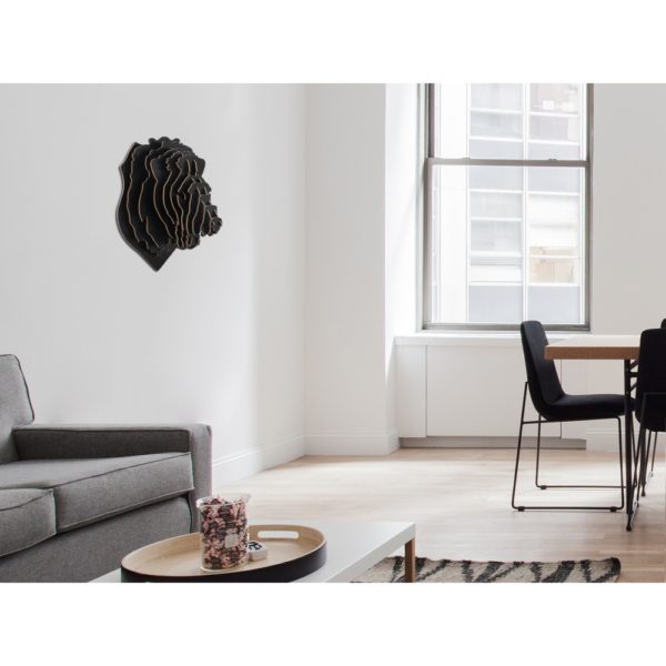 Cap de leu 3D puzzle, ADM - imagine 2