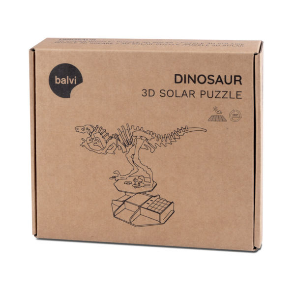Dinozaur - puzzle 3D solar - kit de asambalare, Balvi - imagine 5