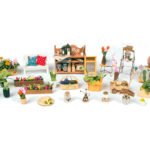 Grădina lui Miller DG108 - cu iluminare LED - kit de asamblare, Robotime - imagine 11