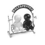 Set solnițe sare și piper Salt&Pepper, Balvi