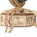 Globul - puzzle 3D - kit de asamblare, Eco-Wood-Art - imagine 4