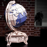 Globul - puzzle 3D - kit de asamblare, Eco-Wood-Art - imagine 11