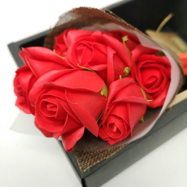 Buchet 7 trandafiri de săpun, MikaMax - imagine 4