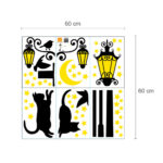 Autocolant fosforescent Luminile străzii - model WS6026, Walplus - imagine 7