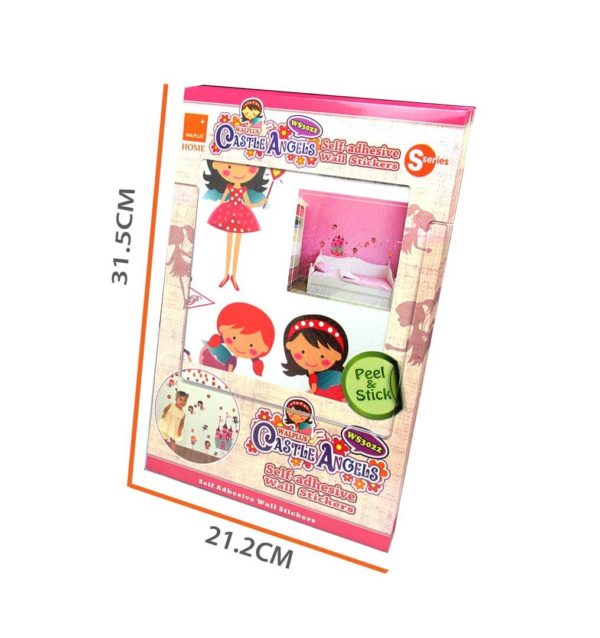 Autocolant Castelul îngerilor - model WS3022, Walplus - imagine 6
