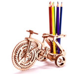Bicicleta - puzzle 3D - kit de asamblare, Wood Trick - imagine 5