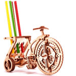 Bicicleta - puzzle 3D - kit de asamblare, Wood Trick - imagine 6