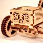 Bicicleta - puzzle 3D - kit de asamblare, Wood Trick - imagine 9