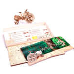 Bicicleta - puzzle 3D - kit de asamblare, Wood Trick - imagine 14