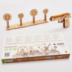 Pistol M1 - puzzle 3D - kit de asamblare, Wood Trick - imagine 7