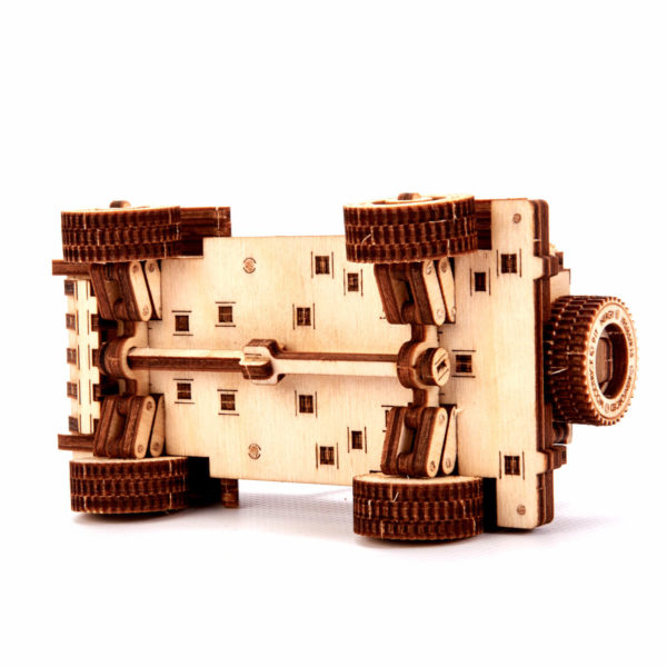 Mașină safari 4x4 - puzzle 3D - kit de asamblare, Wood Trick - imagine 6