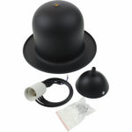 Lustră Melon, United Entertainment, 1x40W, negru - imagine 7