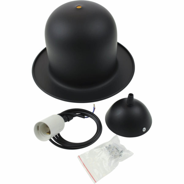 Lustră Melon, United Entertainment, 1x40W, negru - imagine 7