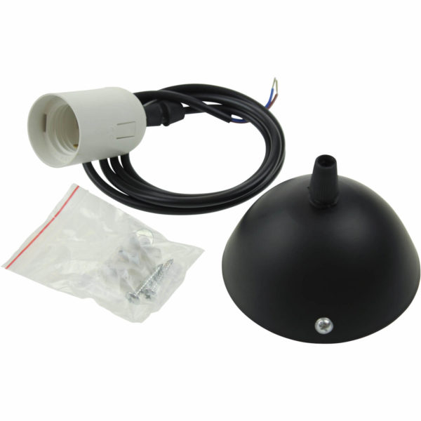 Lustră Melon, United Entertainment, 1x40W, negru - imagine 8