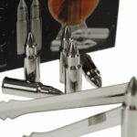 Set 6 gloanțe din inox pentru răcirea băuturilor, United Entertainment - imagine 5