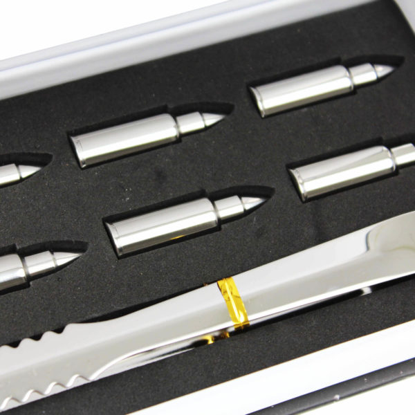 Set 6 gloanțe din inox pentru răcirea băuturilor, United Entertainment - imagine 6