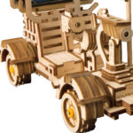 Modulul lunar – puzzle 3D solar – kit de asamblare, Robotime - imagine 3