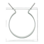 Vază pătrată cu bandă