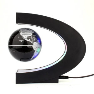 Glob cu levitație magnetică iluminat cu LED