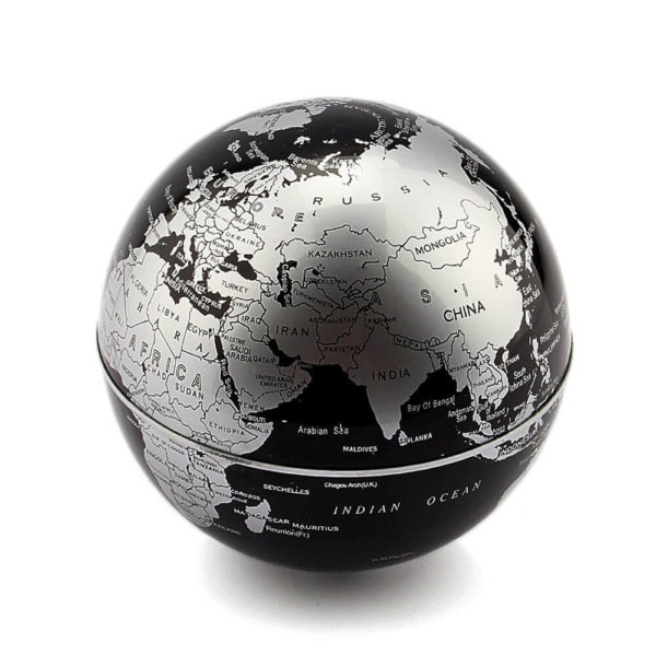 Glob cu levitație magnetică iluminat cu LED, United Entertainment - imagine 5